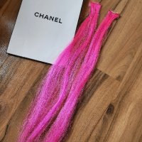 Розови кичури за коса , снимка 1 - Аксесоари за коса - 43036991