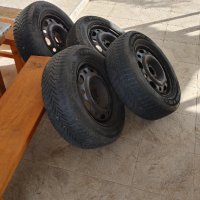 Железни джанти с гуми, снимка 4 - Гуми и джанти - 43850100