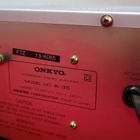 Транзисторен стерео усилвател Onkyo A-35, снимка 7 - Ресийвъри, усилватели, смесителни пултове - 43786135