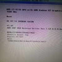 Acer e5-521 amd E2-6110 4 ядрен на части, снимка 1 - Части за лаптопи - 37886418