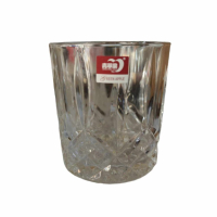 Комплект от деликатно стъкло,6 чаши и купа за лед с удобни щипки, снимка 5 - Чаши - 44901231