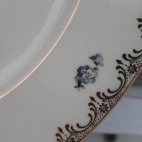 Немска порцеланова чиния ''Rossentall Ivory'', снимка 7 - Колекции - 43185017