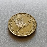 2 долара 1990 Нова Зеландия - №2, снимка 1 - Нумизматика и бонистика - 40661381