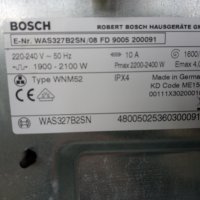 Черна пералня Бош Bosch Logixx8 A+++  8кг   2 години гаранция!, снимка 6 - Перални - 43738816