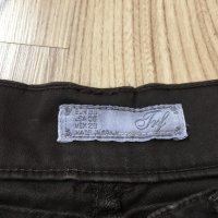 Дамски бермуди ZARA, size38, 97%памук 3% еластан, кафяви, много запазени, като нови, снимка 5 - Къси панталони и бермуди - 29018448