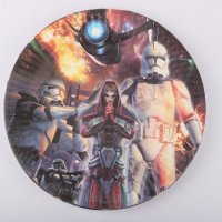 Star Wars Междузвездни Войни 10 бр парти чинии чинийки, снимка 1 - Чинии - 23180138