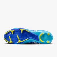 Футболни обувки NIKE ZOOM MERCURIAL SUPERFLY 9 ACADEMY KM BALTIC BLUE/WHITE размер 45, снимка 2 - Футбол - 43218124