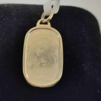 Нова Златна икона-0,78гр/14кр, снимка 1 - Колиета, медальони, синджири - 43391026