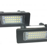 LED плафони за регистрационен номер BMW/БМВ F10 F15 F22 F25 F30 F34 F36, снимка 1 - Аксесоари и консумативи - 32313054