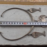 Стар берберски накит за врата колие гердан огърлица, снимка 5 - Антикварни и старинни предмети - 38398922