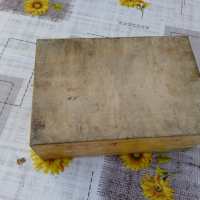 Стара дървена кутия, снимка 9 - Декорация за дома - 36574898