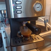 Кафе машина Финлукс с ръкохватка с крема диск, работи отлично и прави  хубаво кафе с каймак в Кафемашини в гр. София - ID37504896 — Bazar.bg