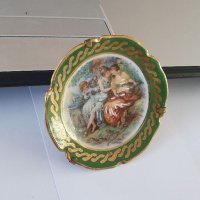 Антикварна порцеланова миниатюра на Limoges , снимка 3 - Антикварни и старинни предмети - 38180496