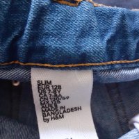 Дънки H&M + суитчър 128см, снимка 9 - Детски панталони и дънки - 43029053