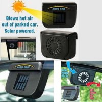Вентилатор за автомобил със солар, 12V , снимка 4 - Аксесоари и консумативи - 27368537