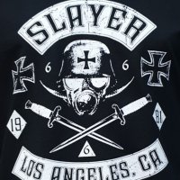Нова мъжка тениска с дигитален печат на музикалната група Slayer - Los Angeles CA, снимка 2 - Тениски - 36871514