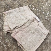 Бежови  панталонки  къси панталонки, снимка 1 - Къси панталони и бермуди - 27256889