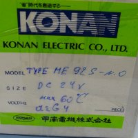 магнет вентил KONAN ELECTRIC M E 92 S-N.O solenoid valve 24VDC, снимка 13 - Резервни части за машини - 37515483