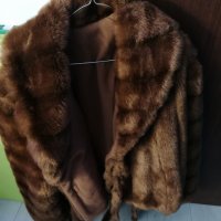 Красиво дебело  палто от изкуствен косъм, снимка 5 - Якета - 35120382
