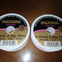 MAXIMA 0.18,0.20 mm, снимка 2 - Такъми - 26984717