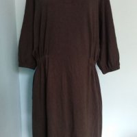 Памучна рокля тип туника с качулка "Zara"® / голям размер , снимка 2 - Рокли - 37416558