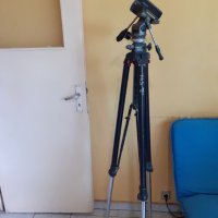 Професионален Трипод Manfrotto , снимка 4 - Чанти, стативи, аксесоари - 33416172