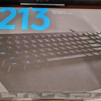 Геймърска клавиатура logitech G213 RGB, снимка 3 - Клавиатури и мишки - 43503349