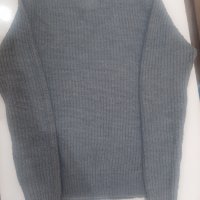 Сив пуловер унисекс, снимка 2 - Блузи с дълъг ръкав и пуловери - 39020630