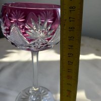 Кристална чаша, снимка 3 - Чаши - 43909618