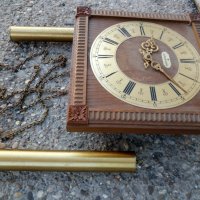 оригинален стенен часовник Junghans първата половина на ХХ  век Original wall clock Antique German, снимка 1 - Антикварни и старинни предмети - 26108454