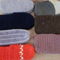 Дамски терлици на една кука, снимка 12 - Дамски чорапи - 39616010