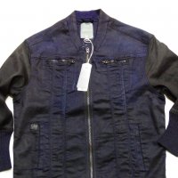 Ново и НАМАЛЕНО! G-star Raw MIDGE DENIM BOMBER Дамско Дълго Яке Размер S/М, снимка 5 - Якета - 34613048