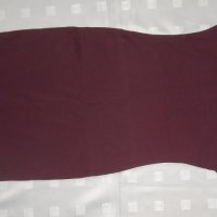 Дълга по- тялото рокля в цвят бордо  Busem, снимка 2 - Рокли - 28754625
