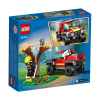 LEGO® City Fire 60393 - Пожарникарски камион 4х4, снимка 2 - Конструктори - 43199339