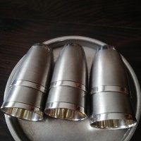 Комплект посребрени чаши с табла, снимка 3 - Чаши - 44016164