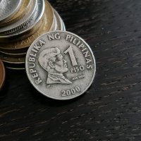 Mонета - Филипини - 1 писо | 2000г., снимка 1 - Нумизматика и бонистика - 28544602