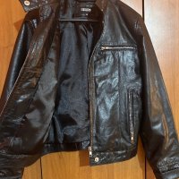 Vintage Leather Jacket, естествена кожа, снимка 2 - Якета - 42962545