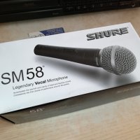 shure sm58-микрофон комплект 0112231321, снимка 1 - Микрофони - 43226779