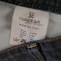 GABBA Jeans  оригинални мъжки дънки W30, снимка 14 - Дънки - 27901987