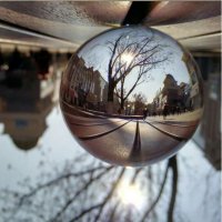 Кристална топка за фотография стъклена сфера за снимки декорация, снимка 2 - Фотоапарати - 27143136