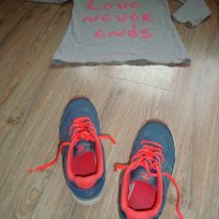 Спортни Обувки Decathlon №36+блузка, снимка 7 - Детски маратонки - 28701943