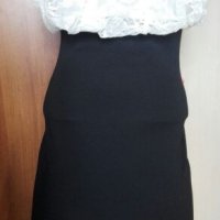 Черна рокля с красива дантела ПРОМОЦИЯ 👗🍀XS,S (34 - 36) 🍀👗 код 005, снимка 13 - Рокли - 26529313