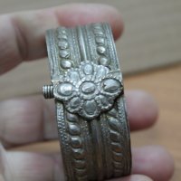 Възрожденска сребърна гривна , снимка 2 - Антикварни и старинни предмети - 34988655