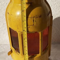 красива ефектна жълта лампа фенер антика  FEUERHAND, Германия, снимка 7 - Други - 40203936