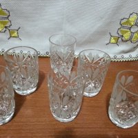 Руски кристални чаши , снимка 5 - Антикварни и старинни предмети - 43342837
