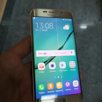 Употребяван Оригинален Дисплей за Samsung Galaxy S6 Edge Gold, снимка 1 - Резервни части за телефони - 27922828