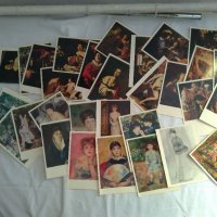 Диплянки пълни с картички от художници от цял свят запазени пълен комплект за ценители, снимка 13 - Колекции - 37502812