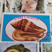 Пощенски марки смесени серий МОРСКИ СВЯТ РИБИ,РАКОВИНИ,МИДИ много красиви 37890, снимка 9 - Филателия - 40445068