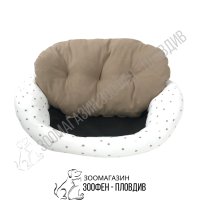 Легло за Домашен Любимец - S, M, L размер - Бяло-Бежава разцветка - PetsWin, снимка 4 - За кучета - 33268557