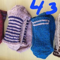 Продавам вълнени чорапи ръчна изработка размери, снимка 2 - Други - 27566831